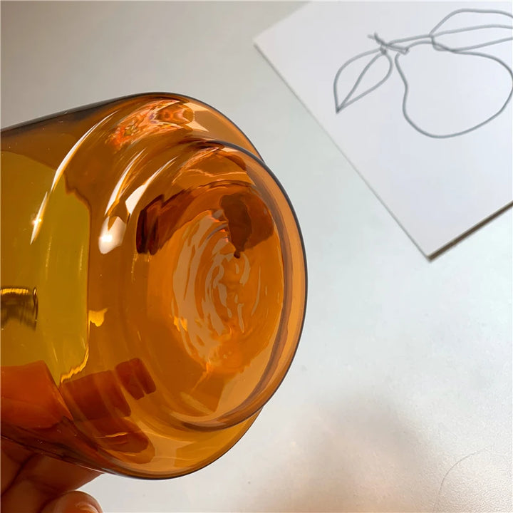 Aurora glass mug – minimalist transparent style – Die‑Tassen.de