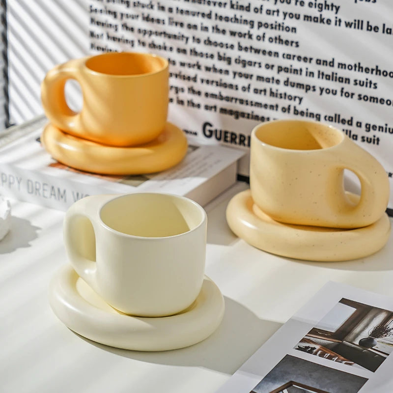 Elara ceramic mug – Nordic minimalist with cheerful colors – Die‑Tassen.de