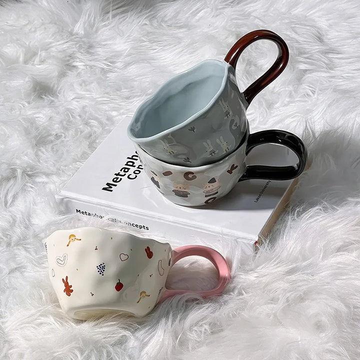 Knuddelbecher ceramic mug – cozy handcrafted design – Die‑Tassen.de