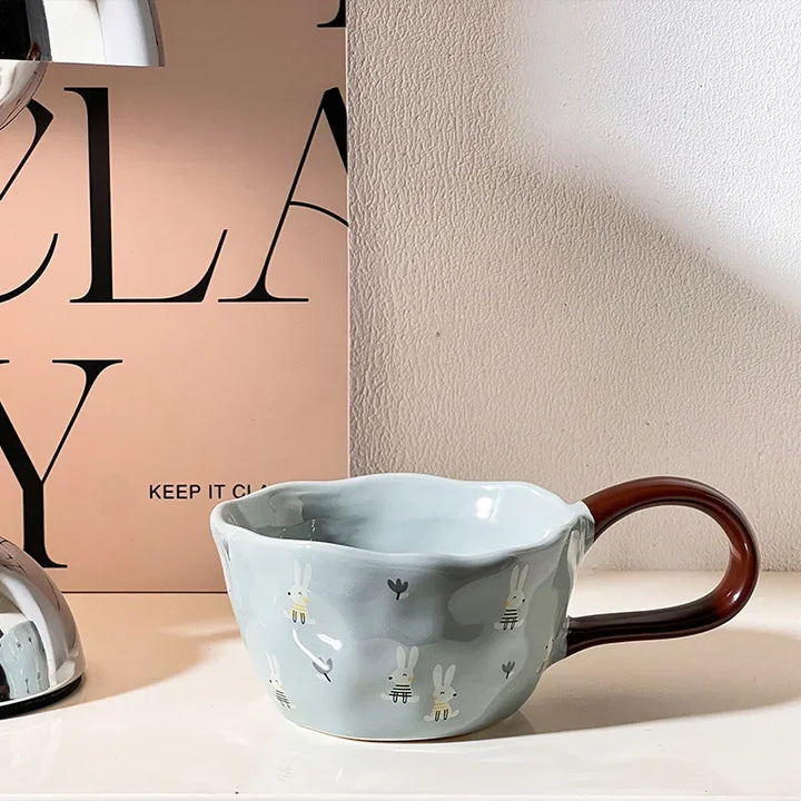 Knuddelbecher ceramic mug – cozy handcrafted design – Die‑Tassen.de