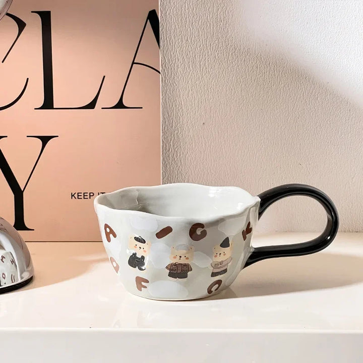 Knuddelbecher ceramic mug – cozy handcrafted design – Die‑Tassen.de
