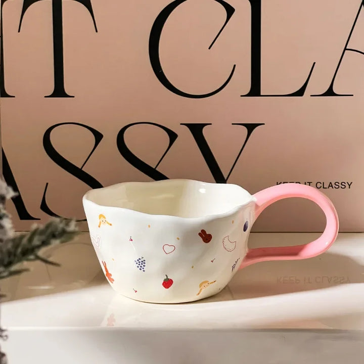 Knuddelbecher ceramic mug – cozy handcrafted design – Die‑Tassen.de