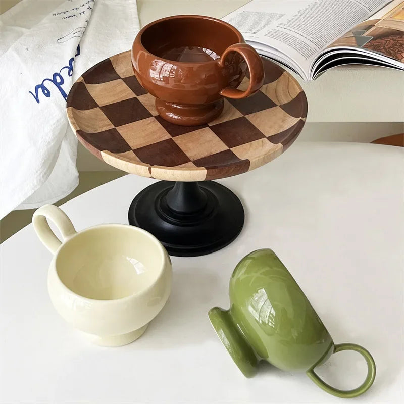Luno mug 280 ml – elegant Porcelain, Nordic minimalist style – Die‑Tassen.de
