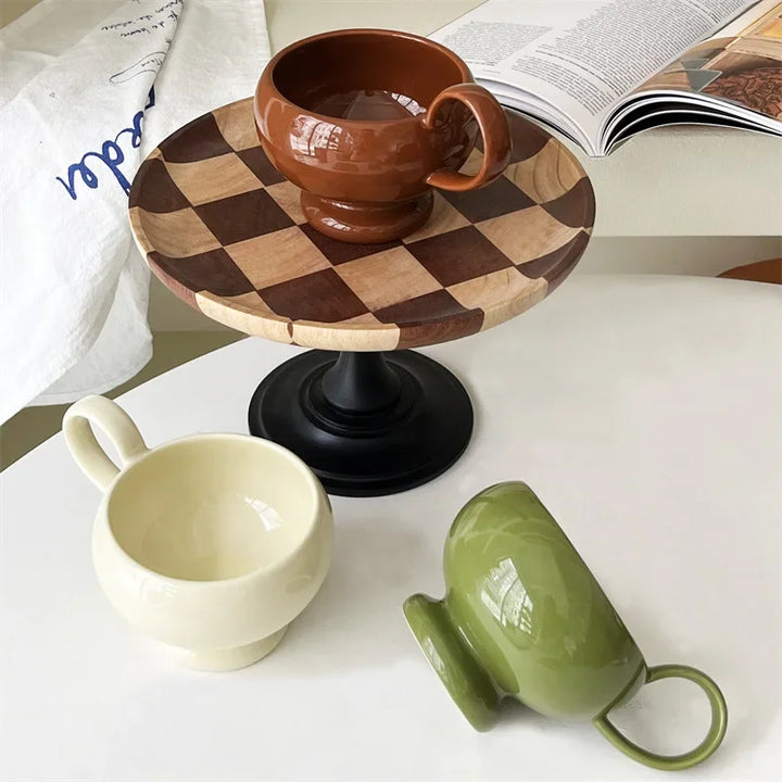 Luno mug 280 ml – elegant Porcelain, Nordic minimalist style – Die‑Tassen.de