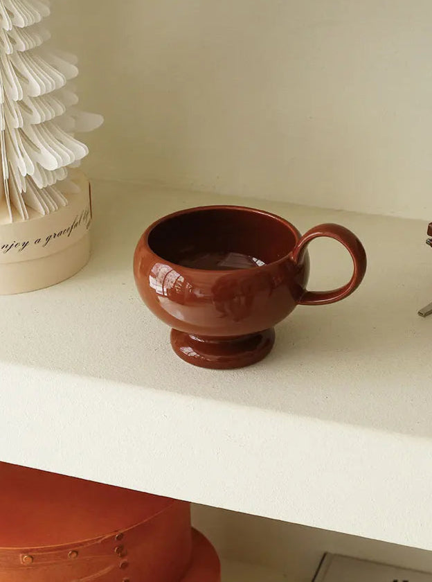 Luno mug 280 ml – elegant Porcelain, Nordic minimalist style – Die‑Tassen.de