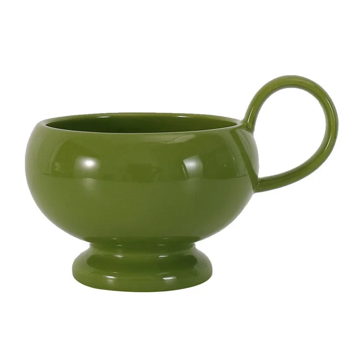 Luno mug 280 ml – elegant Porcelain, Nordic minimalist style – Die‑Tassen.de