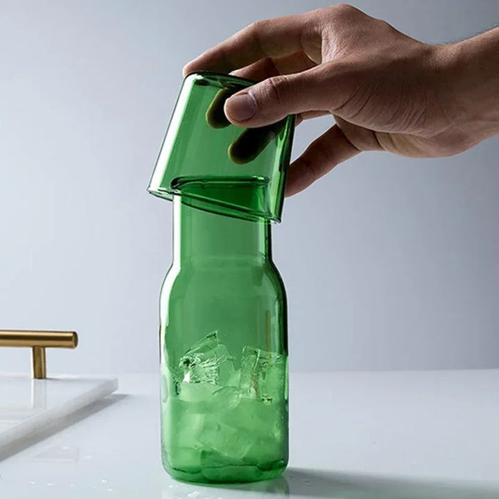 Solstice glass mug – elegant transparent design – Die-Tassen.de