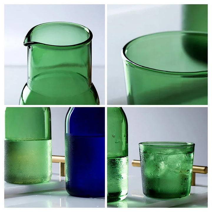 Solstice glass mug – elegant transparent design – Die-Tassen.de