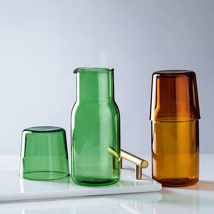 Solstice glass mug – elegant transparent design – Die-Tassen.de