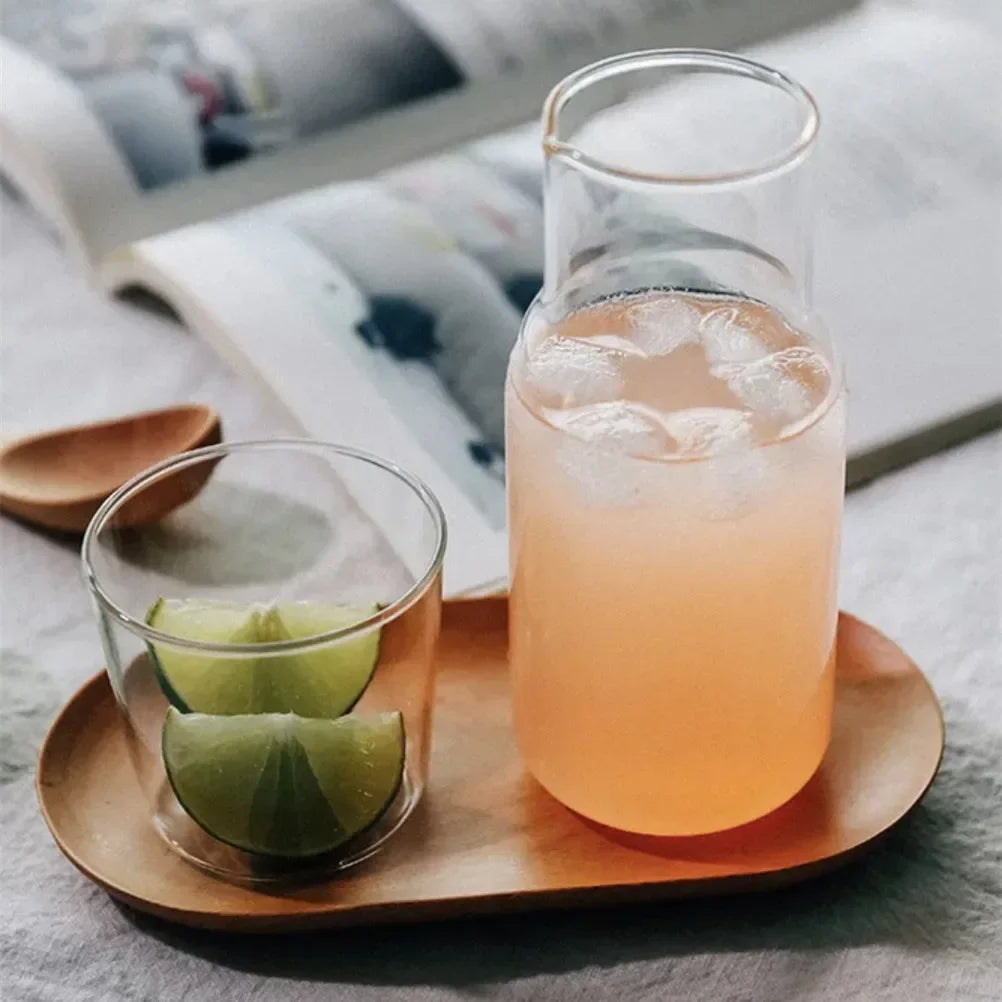 Solstice glass mug – elegant transparent design – Die-Tassen.de