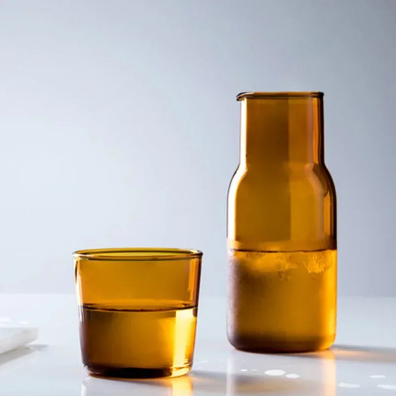 Solstice glass mug – elegant transparent design – Die-Tassen.de