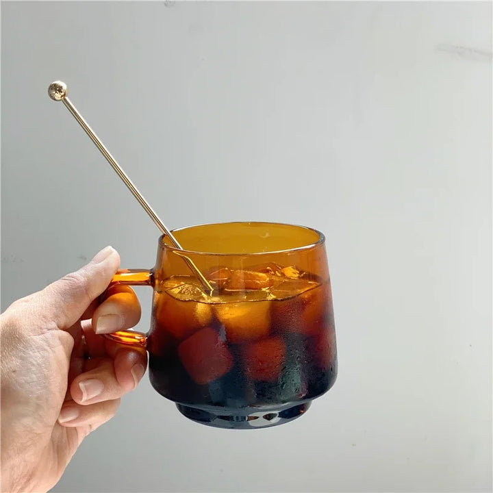 Aurora glass mug – minimalist transparent style – Die‑Tassen.de