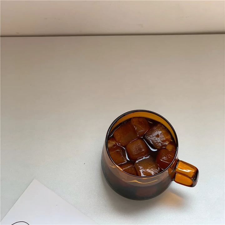 Aurora glass mug – minimalist transparent style – Die‑Tassen.de