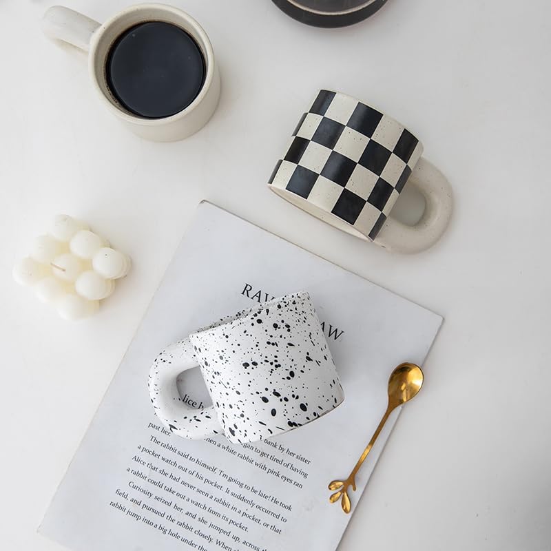 Blitz mug – glossy ceramic with splash ink art – Die-Tassen.de