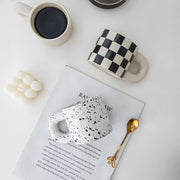 Blitz mug – glossy ceramic with splash ink art – Die-Tassen.de