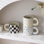 Blitz mug – glossy ceramic with splash ink art – Die-Tassen.de
