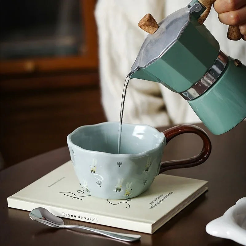 Knuddelbecher ceramic mug – cozy handcrafted design – Die‑Tassen.de