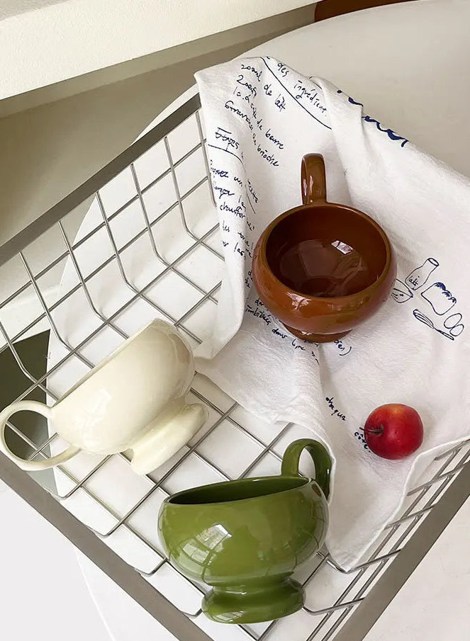 Luno mug 280 ml – elegant Porcelain, Nordic minimalist style – Die‑Tassen.de